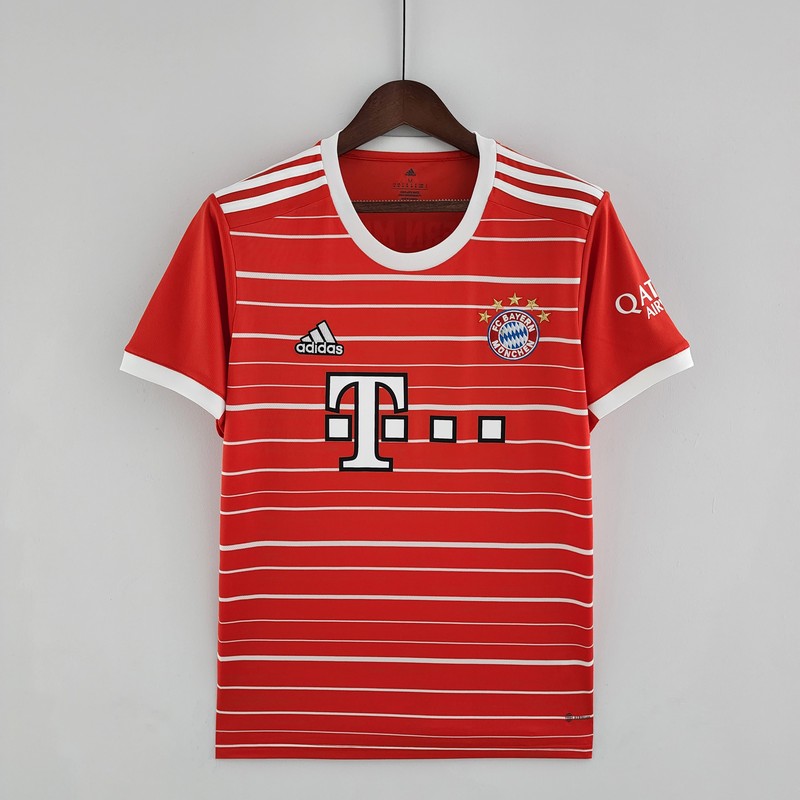 Images/Blog/LVAFNT71-เสื้อบอล บาเยิร์น มิวนิค ทีมเหย้า สีแดง 2022-2023 เกรด AAA Bayern Munich home shirt 2022-2023 AAA Fans Issue - SCC SPORTS.jpg